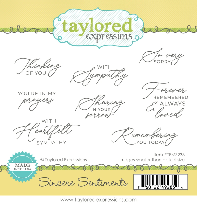 Sincere Sentiments Stamp Set