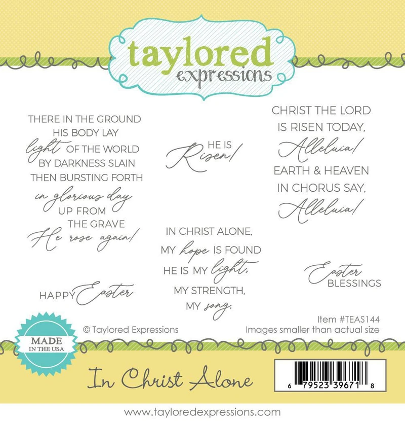 In Christ Alone Stamp Set