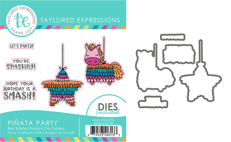 Piñata Party Stamp & Die Combo