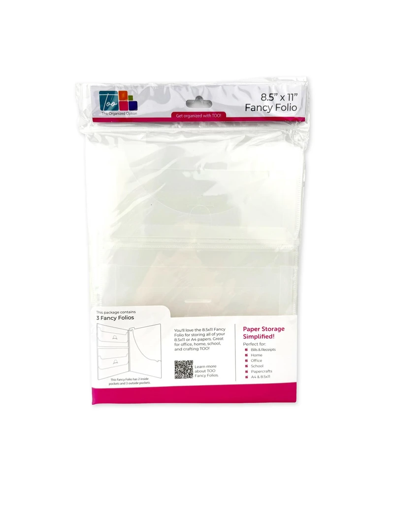 Image of 8.5x11 Fancy Folio used for storing papercrafting.