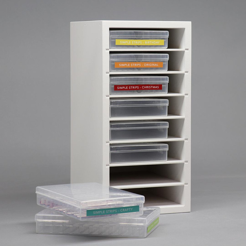  Stamp-n-Storage Marker Holder - Side-by-Side for IKEA (Will fit  IKEA Kallax Shelving)