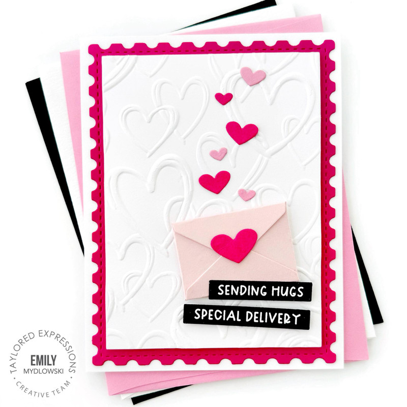 Creative Expressions 3D Embossing Folders & Matching Stencils Set