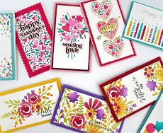 Triple Slim Layering Stencils