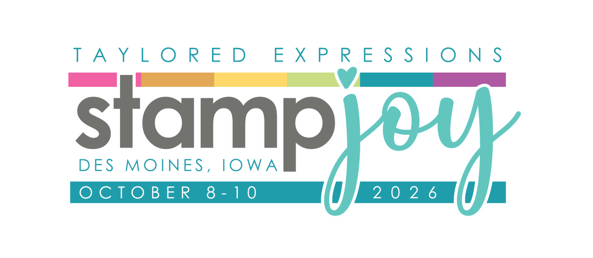 Taylored Expressions Stamp Joy 2025 logo