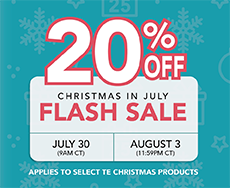 Christmas in July Flash Sale