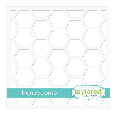 Honeycomb Full Page Stencil Cut File Digital Download – Erin Floto Designs