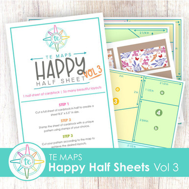 Happy Sheet Example TE Maps - Happy Half Sheets Vol. 3