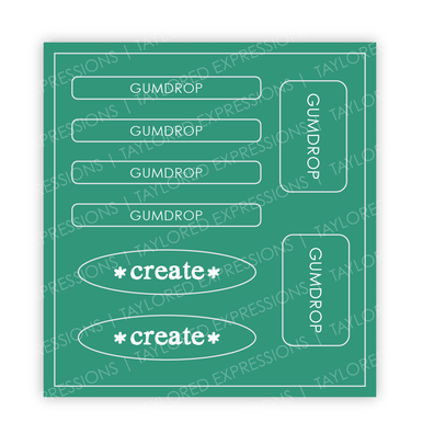 Love to Label Sticker Sheet - Gumdrop