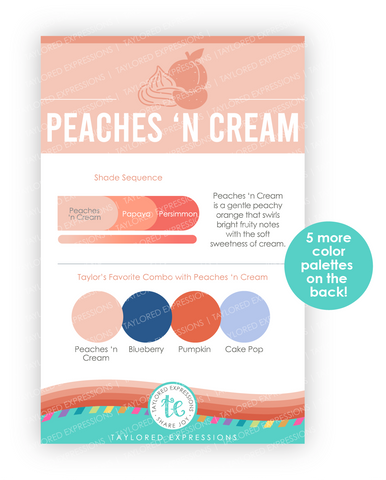 Palette Playbook - Peaches 'n Cream