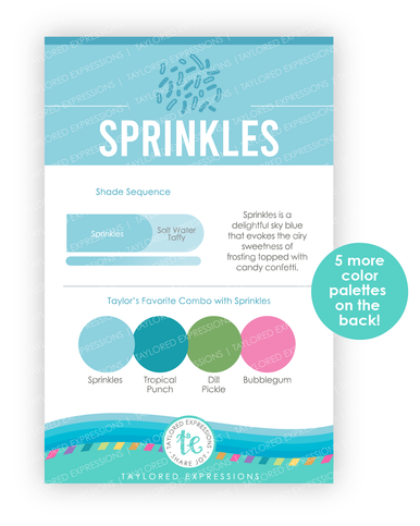 Palette Playbook - Sprinkles