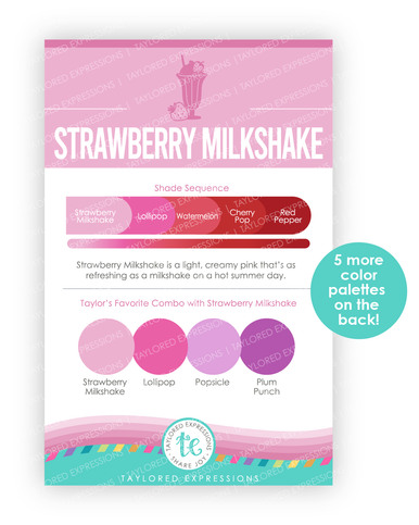 Palette Playbook - Strawberry Milkshake