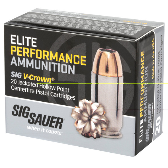 Sig Ammo 9mm 115gr Jhp 20/200