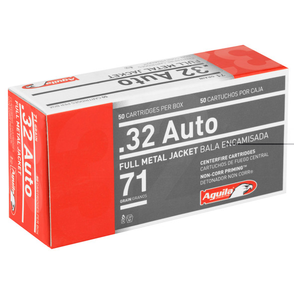 Aguila 32acp 71gr Fmj 50/1000