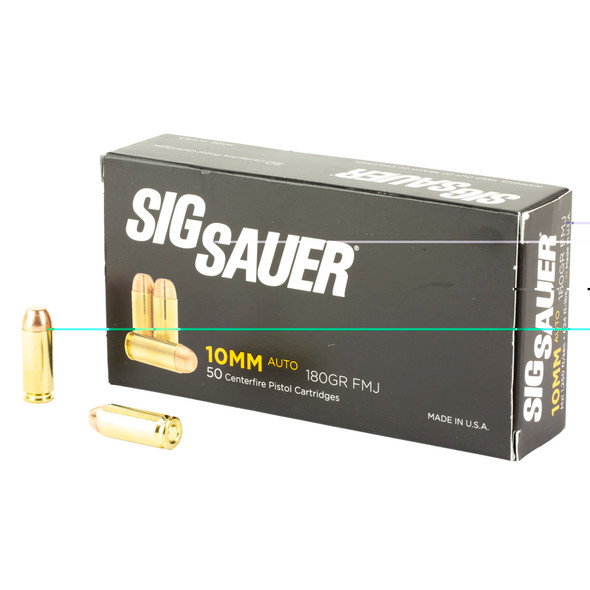 Sig Ammo 10mm 180gr Fmj 50/1000