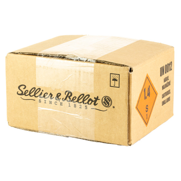 Sellier & Bellot 9mm 115gr FMJ 1000rd Case White Bx