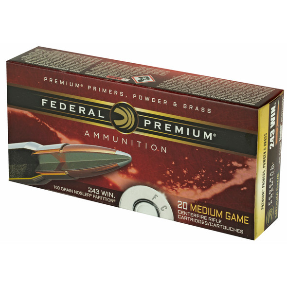 Fed Prm 243win 100gr Np 20/200