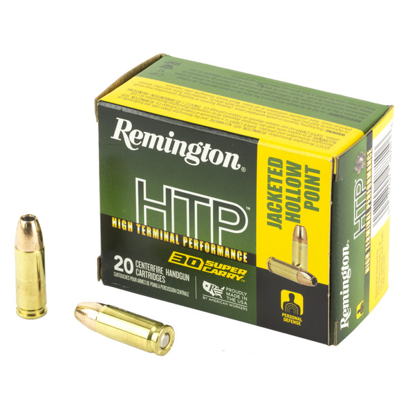 Rem 30 Super Carry 100gr Jhp 20 Rounds