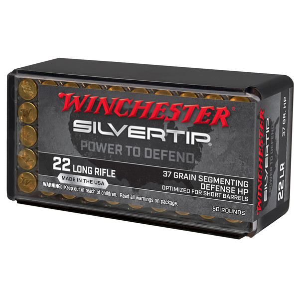 Winchester Silvertip 22lr 37gr Hp 50 Rounds