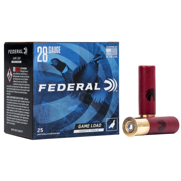 Fed Gmshk 28ga 2.75" #6 25 Rounds