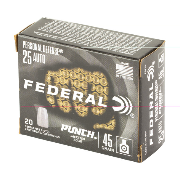 Fed Punch 25 Auto 45gr Sld 20/200