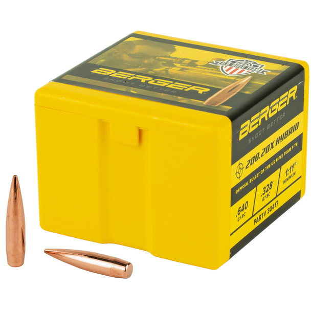 Berger .30 200gr Hybrid Target 100ct