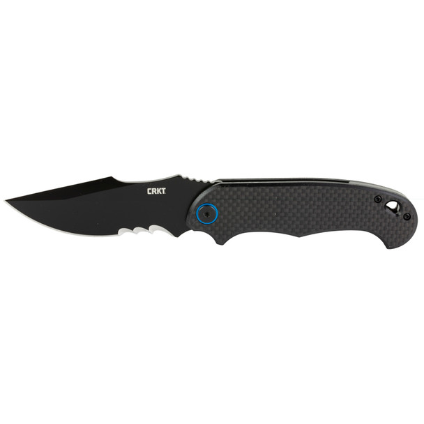Crkt P.s.d. Black W/veff Serra 3.63