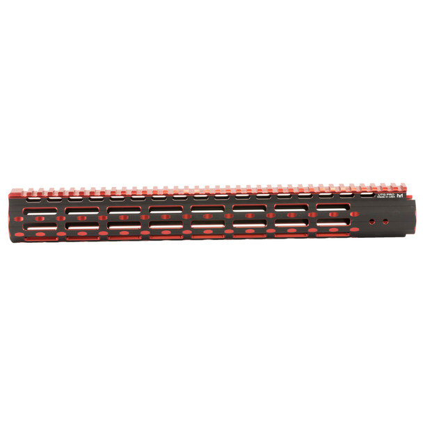 Utg Pro M-lok 15"sslm 2tn Rl Blk/rd