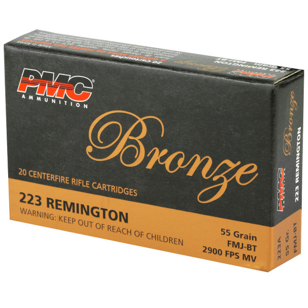 PMC Bronze .223 Remington 55gr FMJ 1,000 Rounds