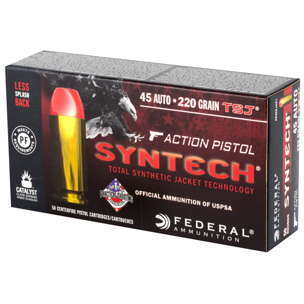 Fed Syntech 45acp 220gr Tsj 50/500