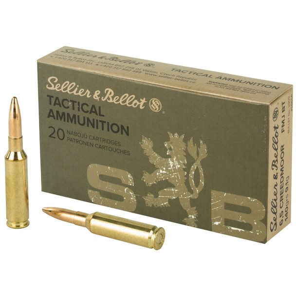 S&b 6.5creed 140gr Fmj 20 Rounds