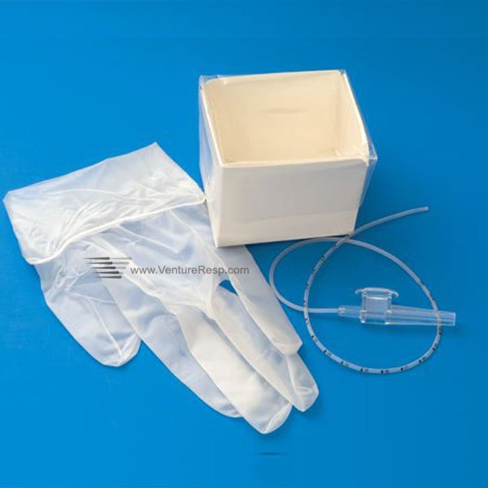 Cardinal Health Suction Catheter Kit with Vinyl Gloves 10F 4895T