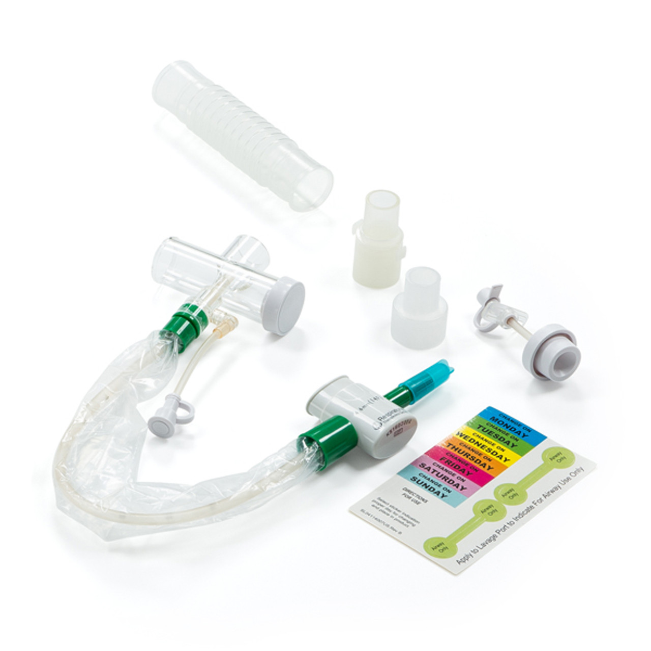 3Q製CorexFN2 Down StyleSuspentionStage-25 Closed Suction Catheter 14Fr T-Piece Trach Flex Tube MDI