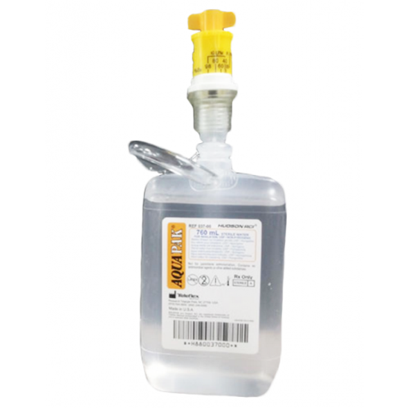 Water Sterile 340 ml w/Humidifier Adaptor 20/cs