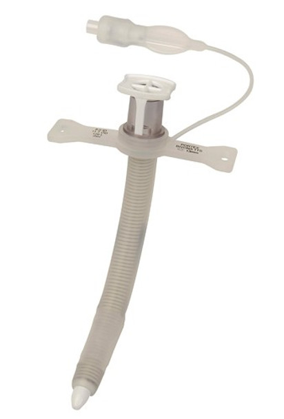 Bivona&reg; TTS Fixed Neck Flange Extra Length Hyperflex Tracheostomy Tube- 75FHXL60