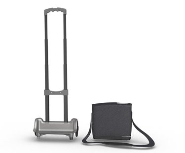 Inogen One G2 Cart with telescoping handle and Carry Bag