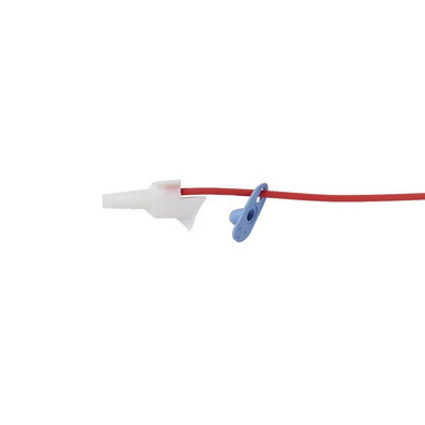Suction Catheter, Red, Poly, 14FR, 100/pk