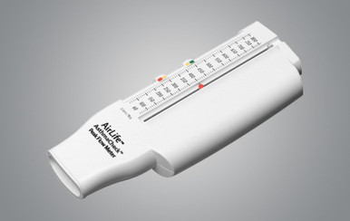 Airlife Asthma Check Peak Flow Meter 10 Cs 002068 Venture Respiratory Inc