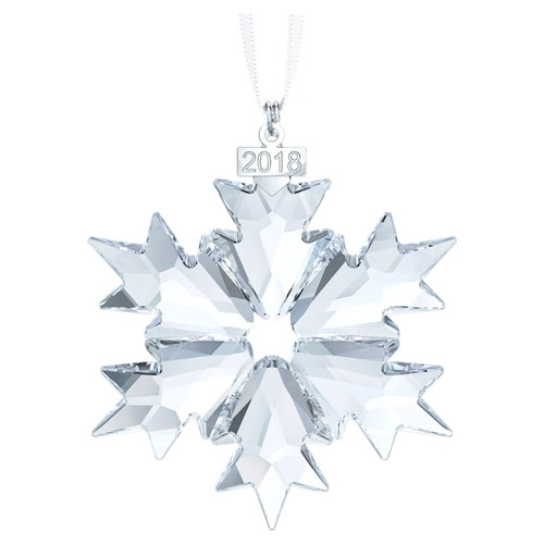 Annual Edition Christmas Ornament 2018 Swarovski Crystal Society Collectible from A Touch of Class in Jackson Hole, Wyoming