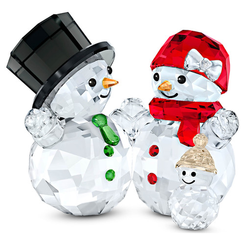 Snowman Family  Swarovski Crystal Society Collectible from A Touch of Class in Jackson Hole, Wyoming