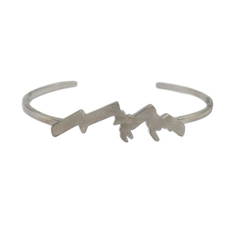 Mountain Thin Silhouette Brush Bracelet Mountain Thin Silhouette Brush Bracelet