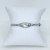 Sterling Silver Medium Oval Mountain bracelet