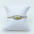 Gold Plated Large Oval Mountain bracelet w/ cubic zirconium