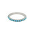 14K WG Turquoise Ring