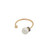 18K RG Blue DIA W/ Pearl Ring