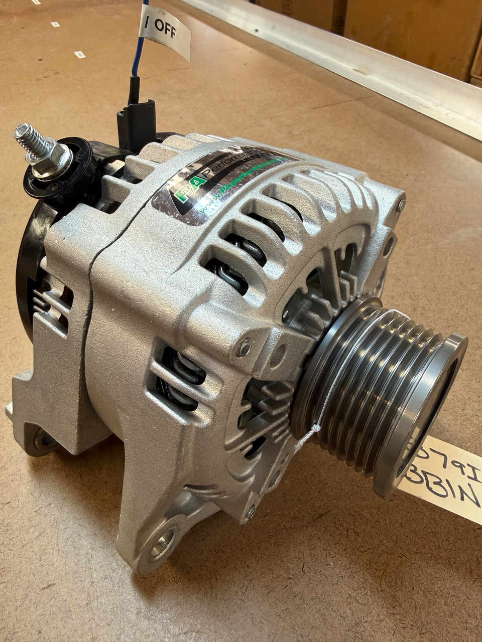 220A Denso Style Alternator 6.7L Cummins 1-Wire (1379IRBBIN)