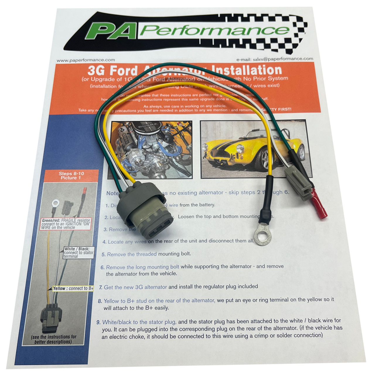 Diagrama de fiação do alternador 6.0 Powerstroke