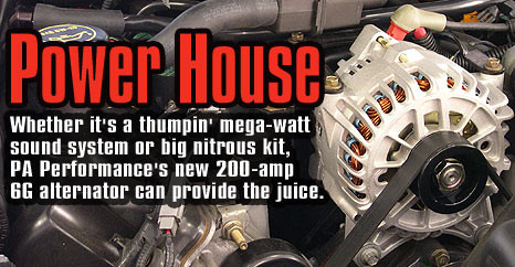 FordMuscle.com Tech Article on 6G Mustang Upgrade Alternator