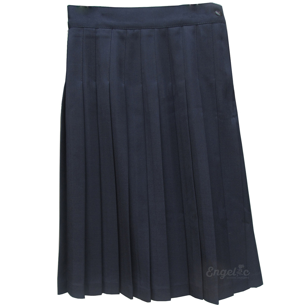 Girls School Uniform Pleated Skirt English Style (1.5" Pleats)