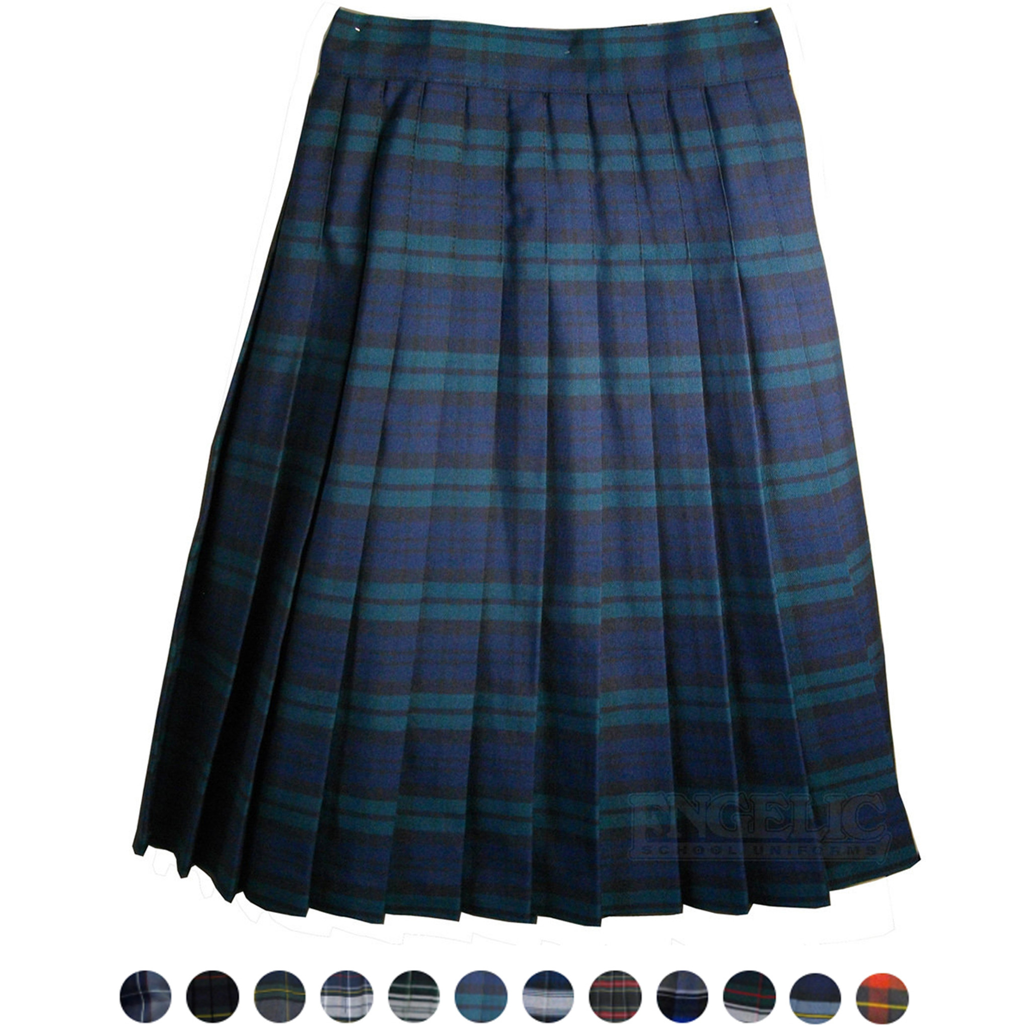 Red plaid pleated skirt – Cutiekill