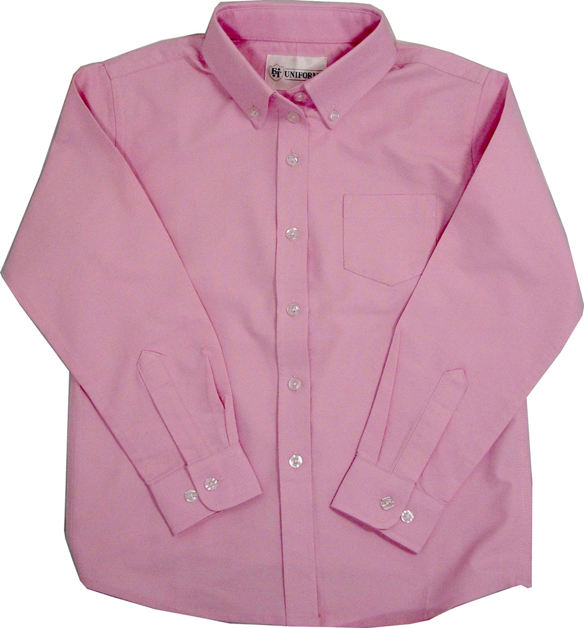 Oxford Girl’s School Blouse Color Pink - Engelic Uniforms